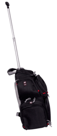 The GPS Handgunner rolling backpack offers a hands-free way to carry all your pistols, ammo, targets, and cleaning supplies in a single bag.